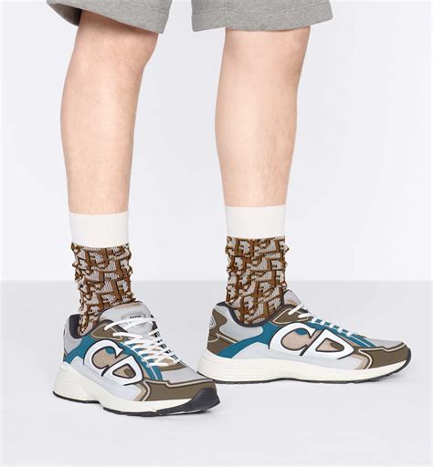 Dior beige mesh sneakers